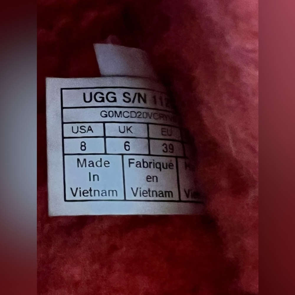 UGG Fluff Yeah Cali Collage Rainbow Sheepskin Fur… - image 12